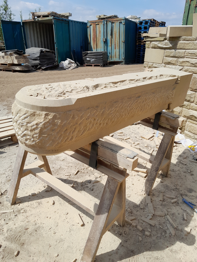 handmade gatepost