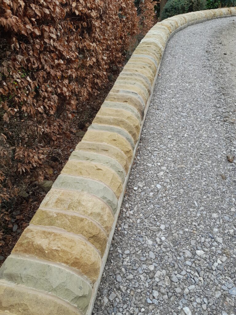 pitch faced copings